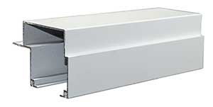 394 Bottom Rail Robust sliding door component with weather sealing ability